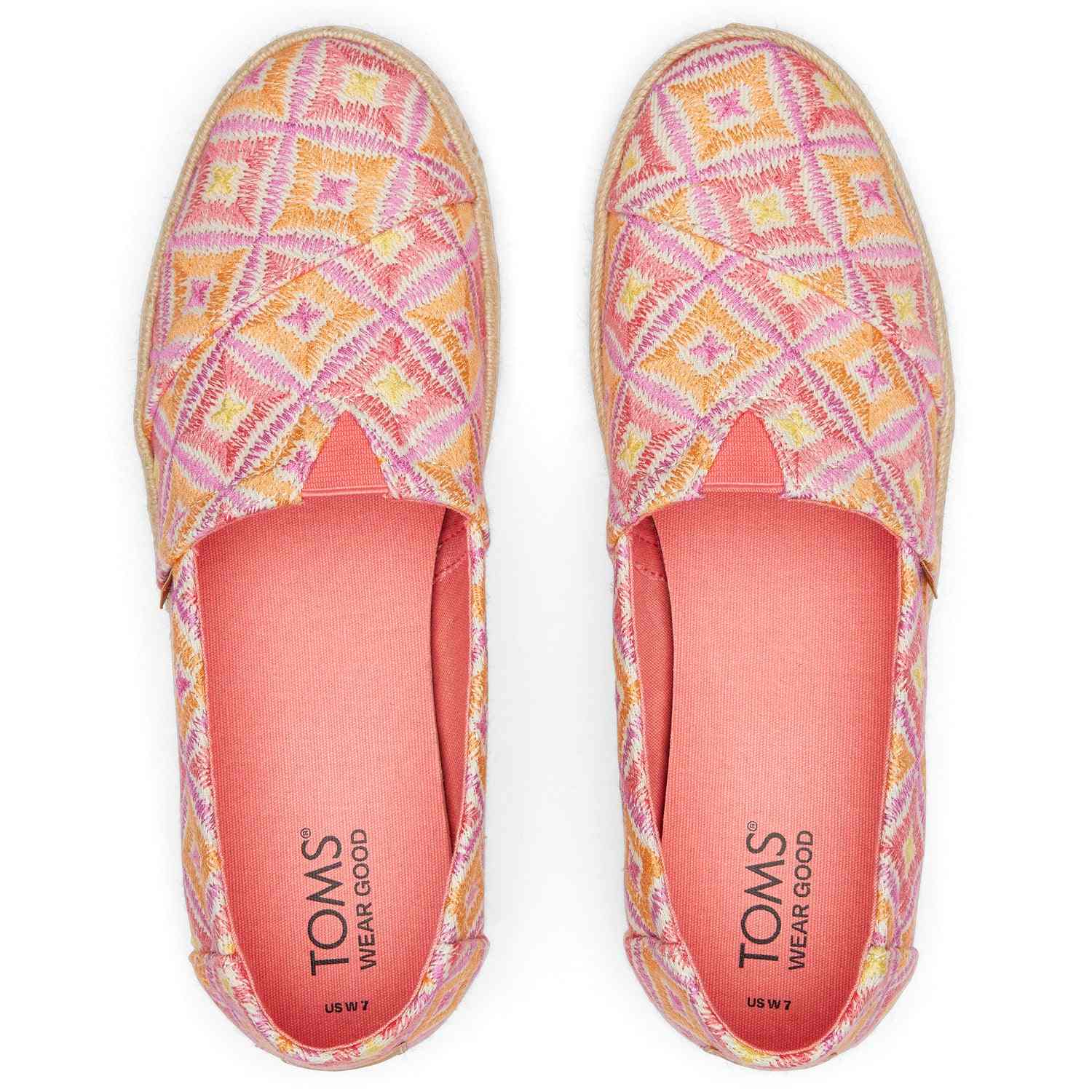 Women's Alp Rope 2.0 Printed Pink Espadrilles