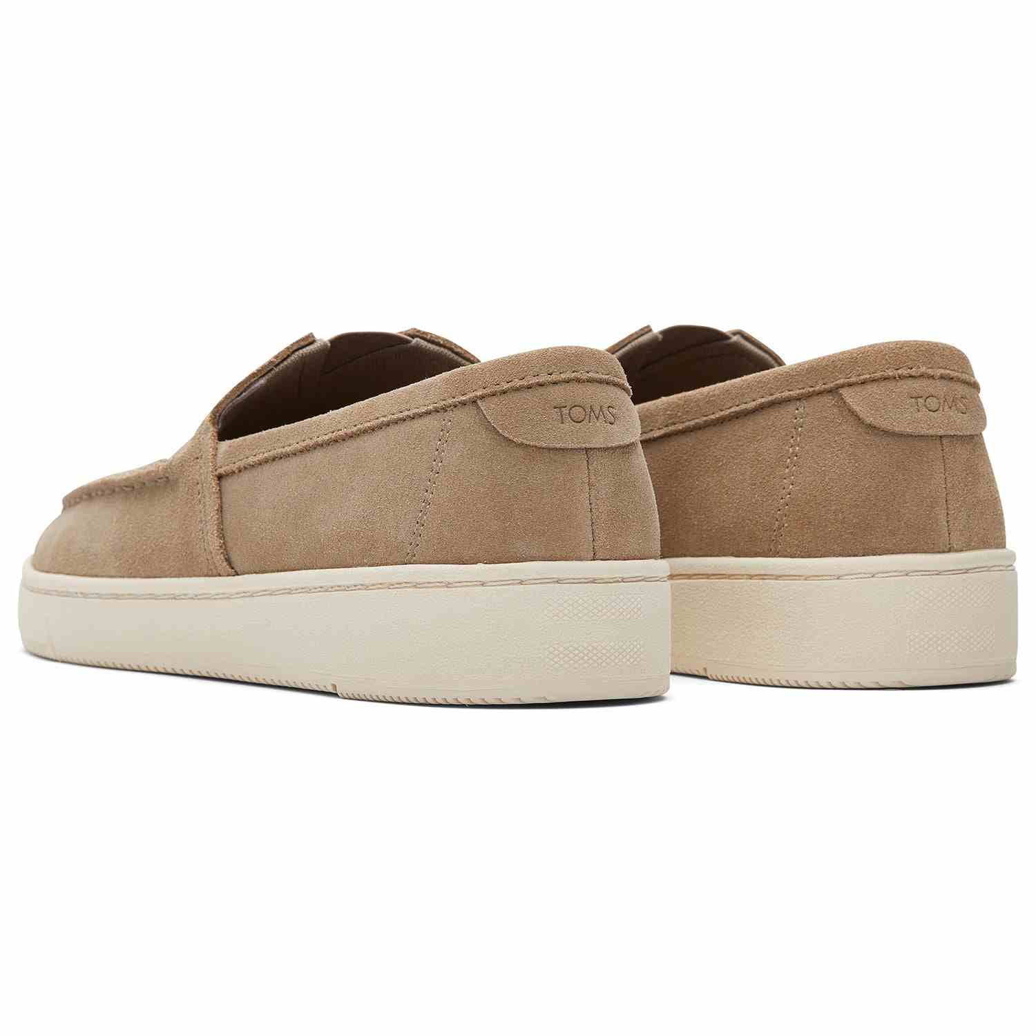 Men's Trvl Lite Suede Taupe Loafers Men