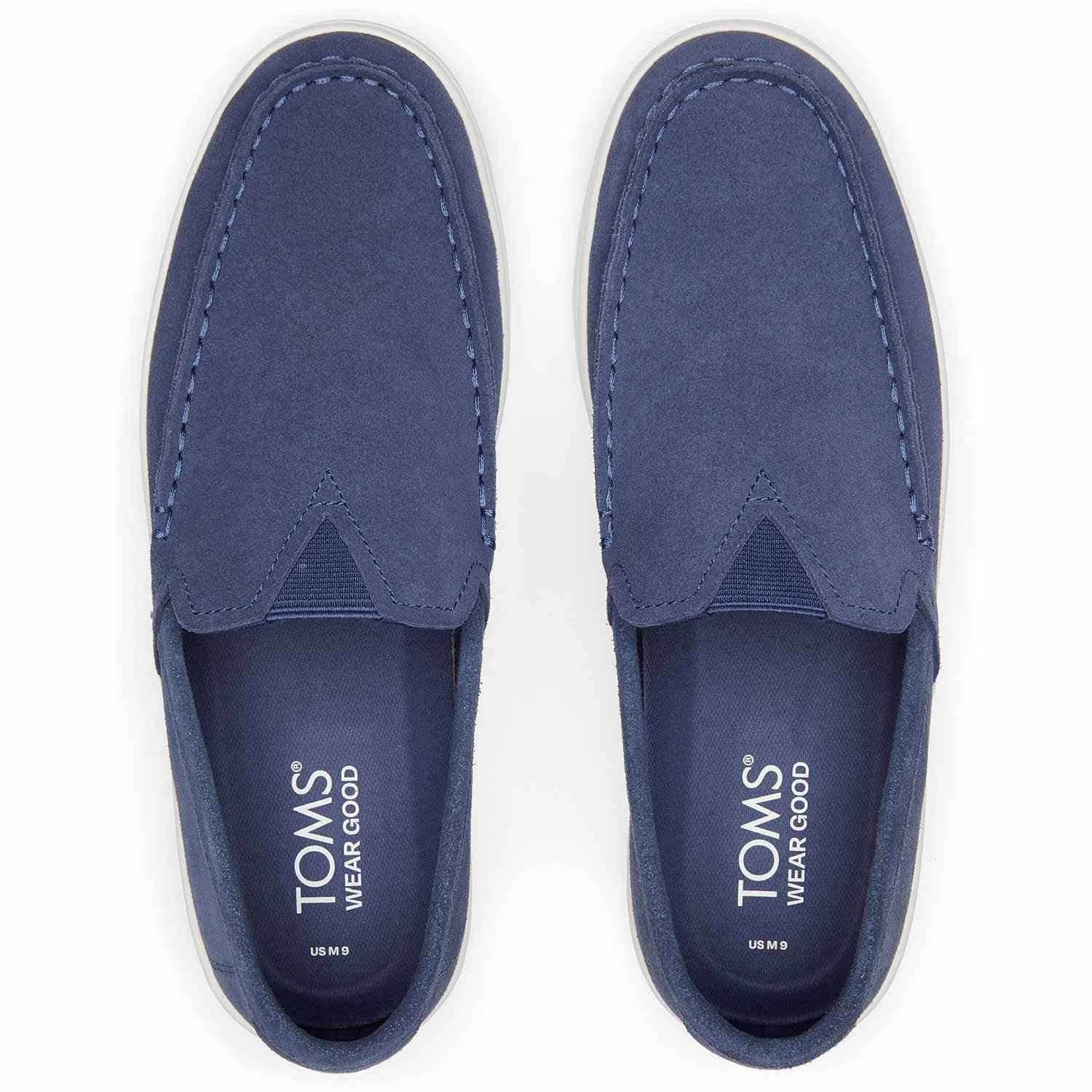 Men's Trvl Lite Suede Navy Loafers Men
