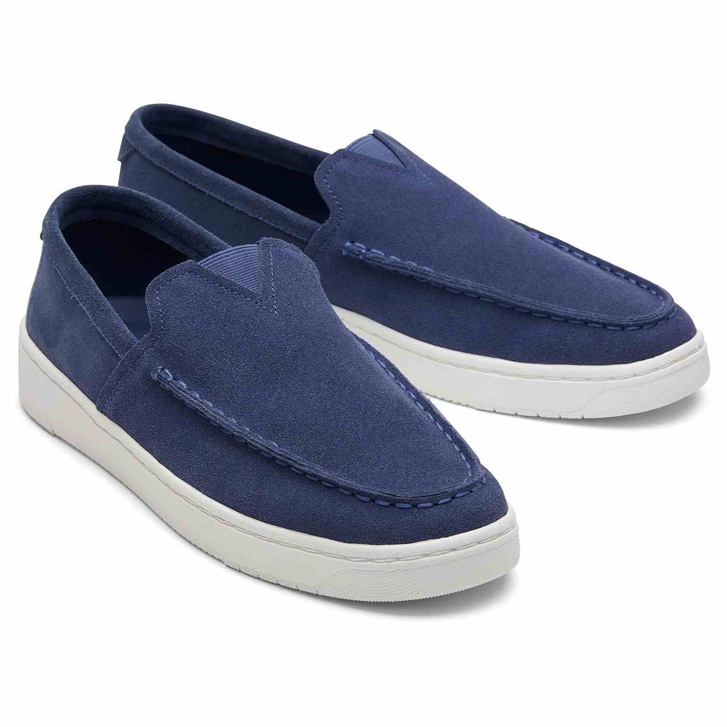 Men's Trvl Lite Suede Navy Loafers Men