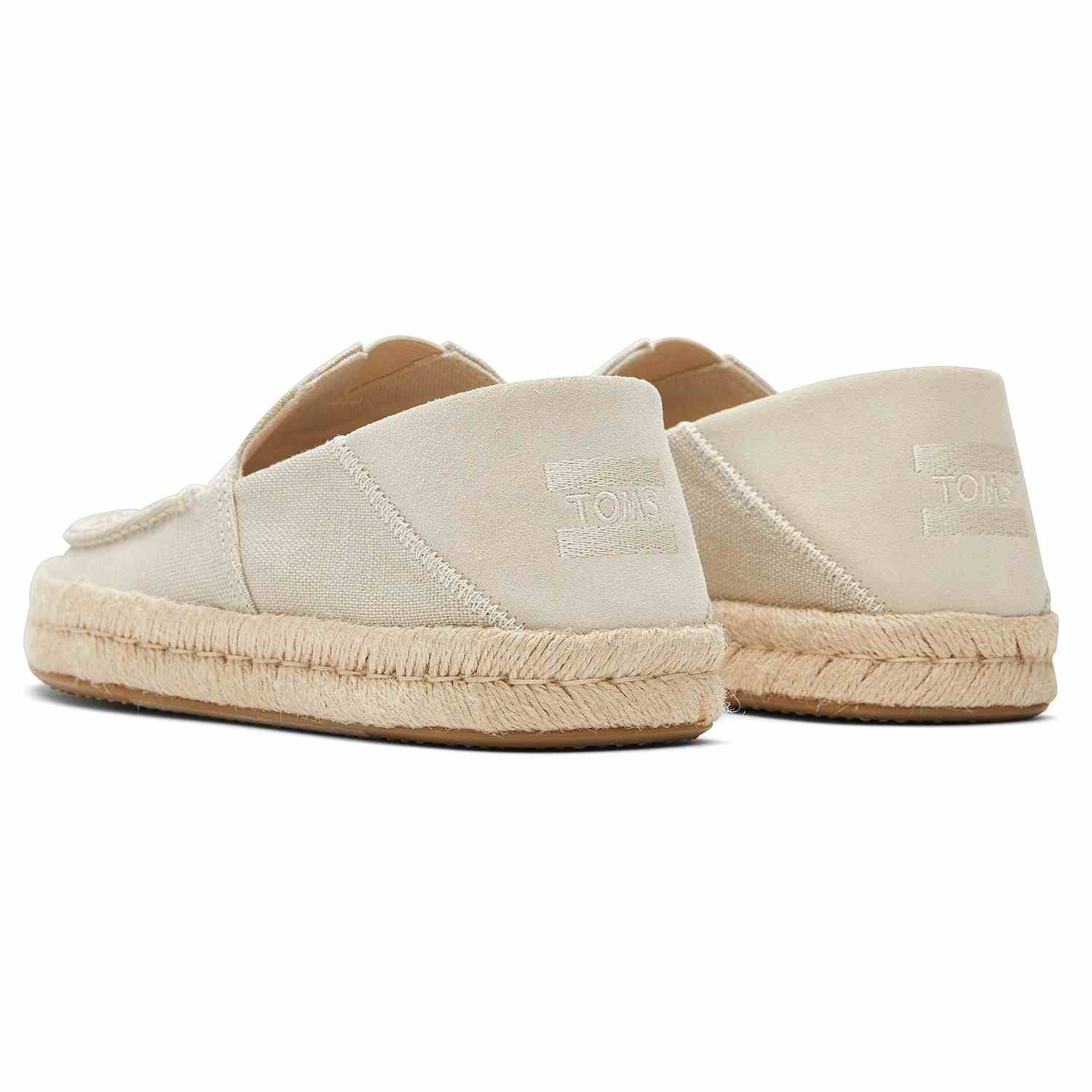 Men's Alonso Loafers Cream Suede Espadrilles