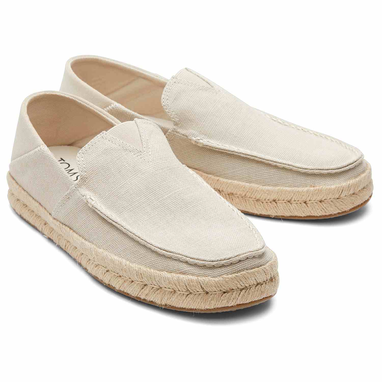 Men's Alonso Loafers Cream Suede Espadrilles