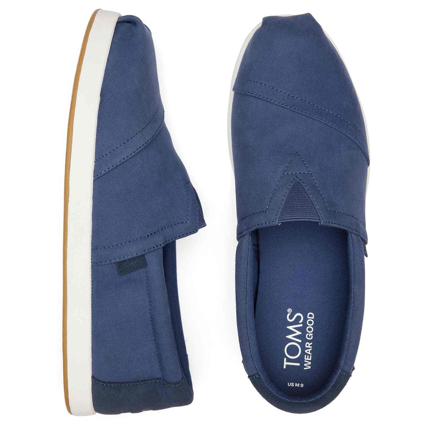 Men's Alp Fwd Wide Width Navy Suede Casual Shoes Men