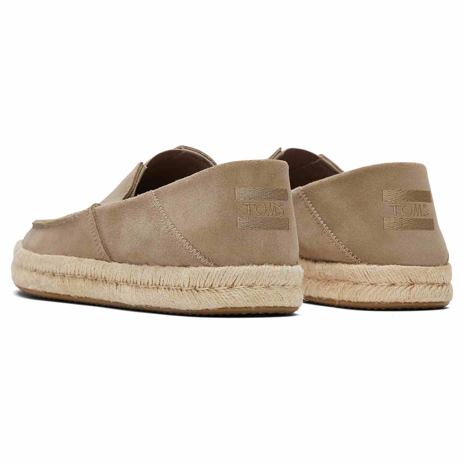 Men's Alonso Loafers Taupe Suede Espadrilles Men