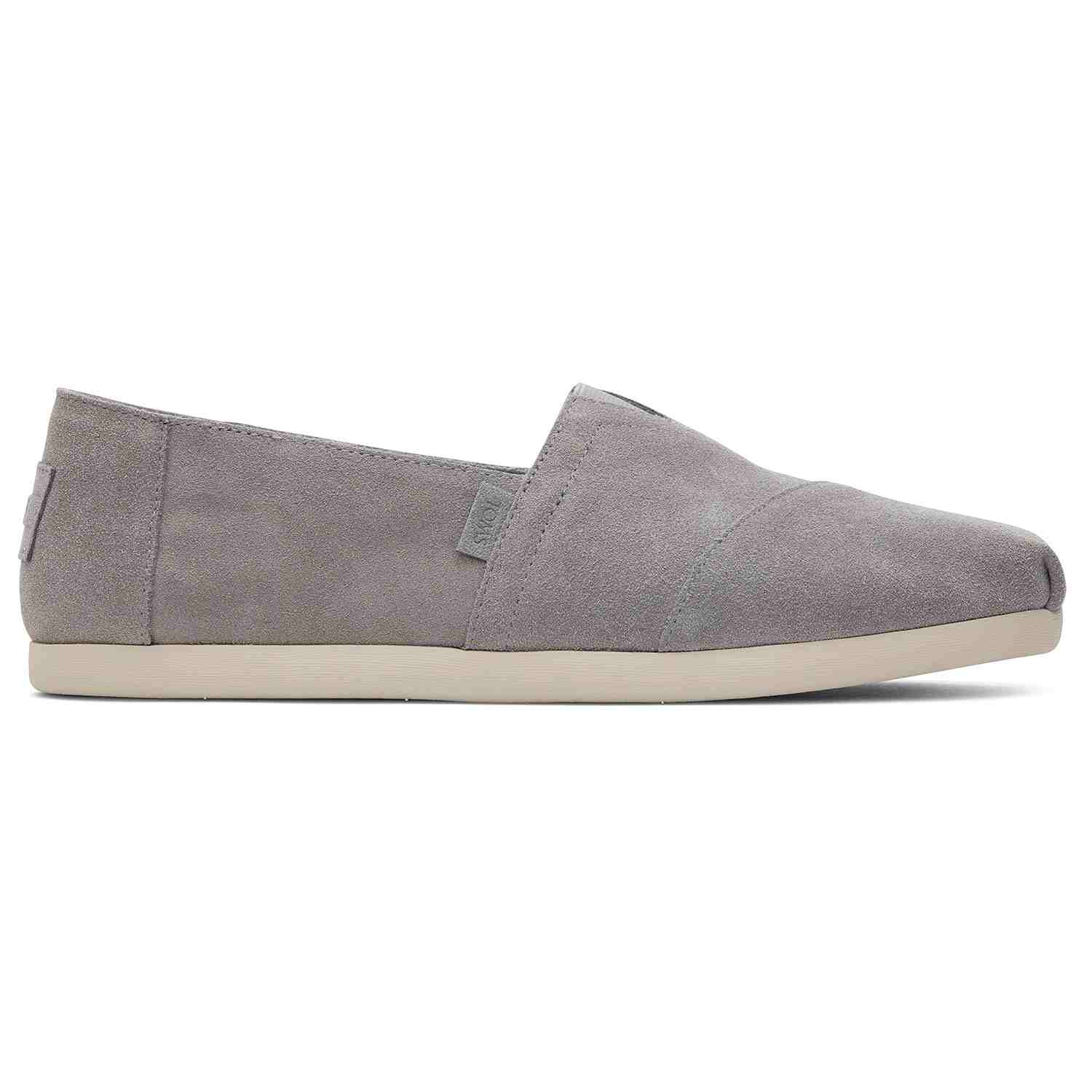 Men's Grey Suede Lightweight Slip Ons