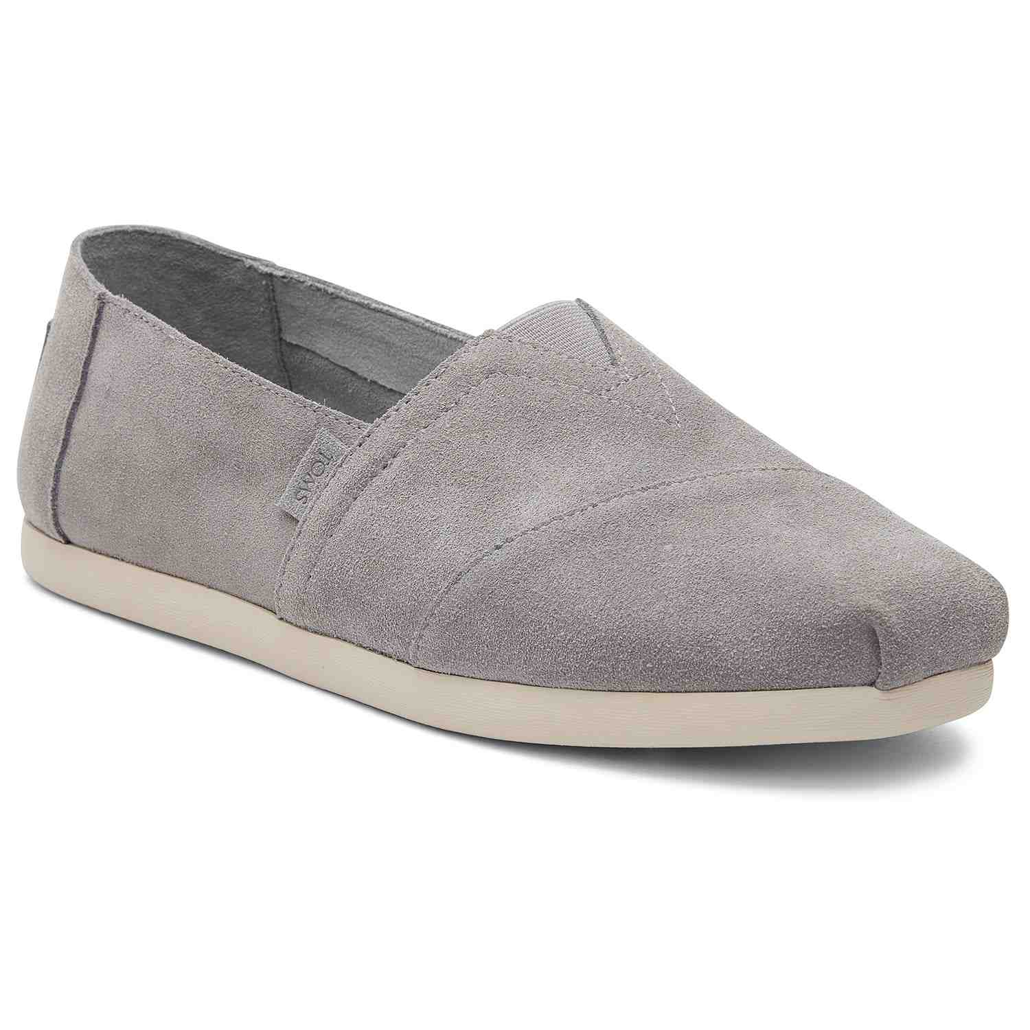 Men's Grey Suede Lightweight Slip Ons