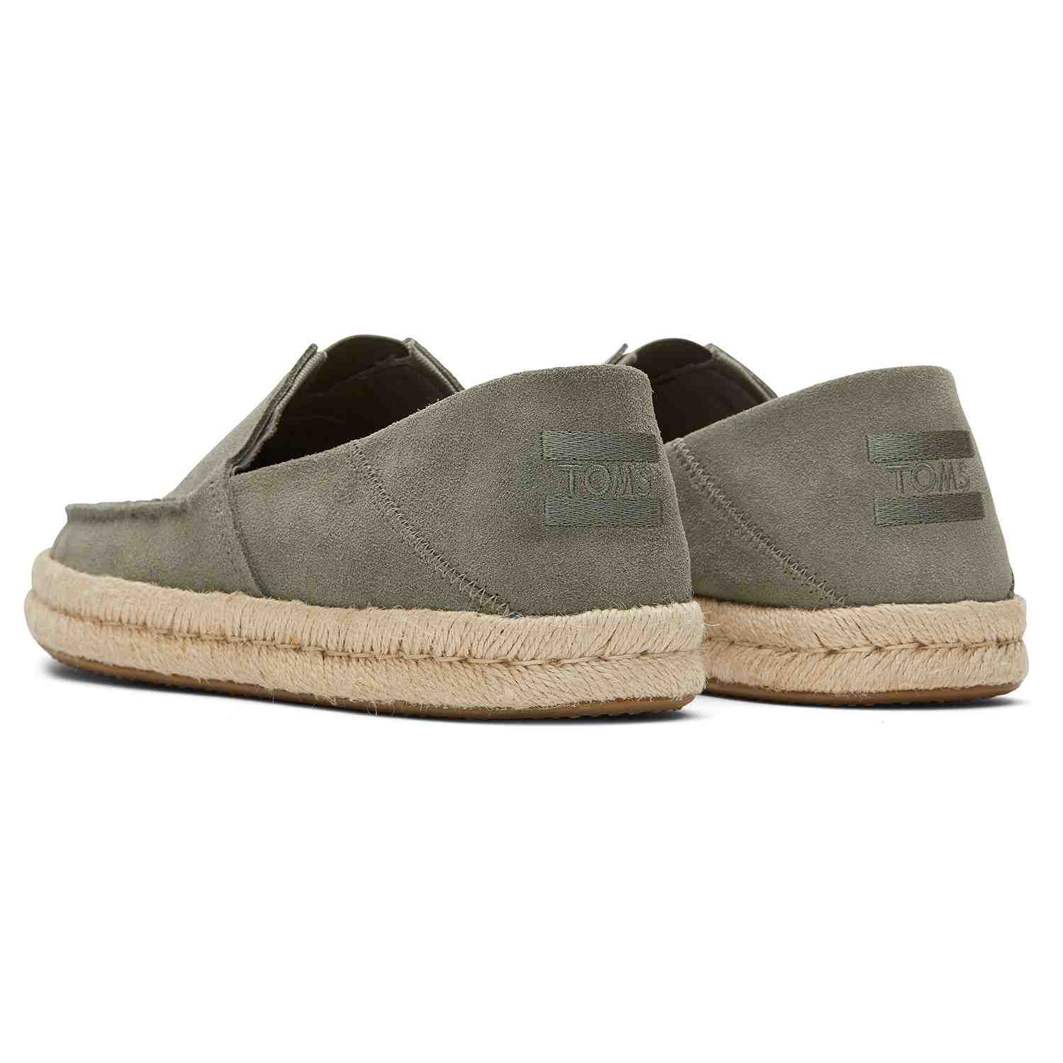 Men's Alonso Loafers Olive Suede Espadrilles Men