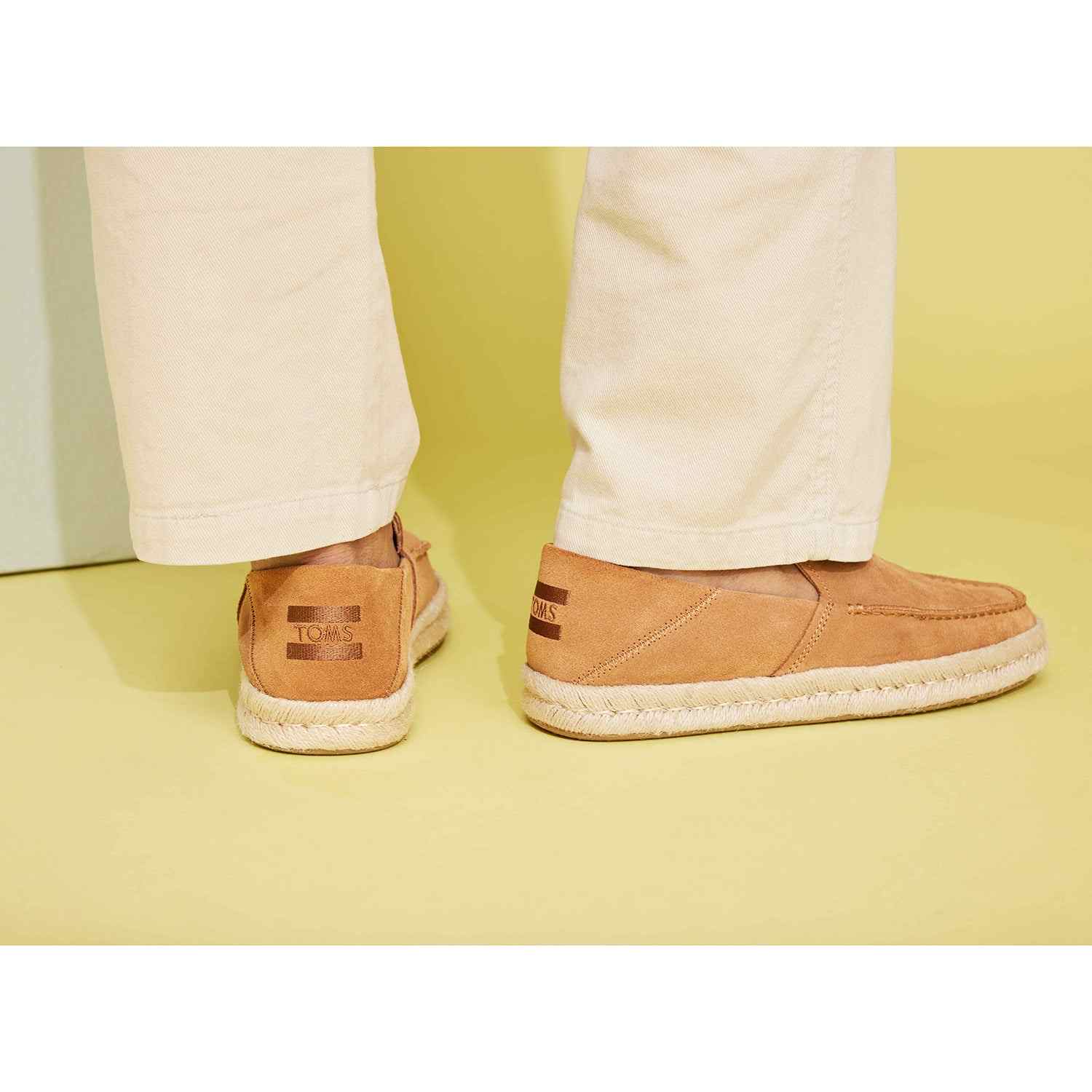 Men's Alonso Loafers Tan Suede Espadrilles