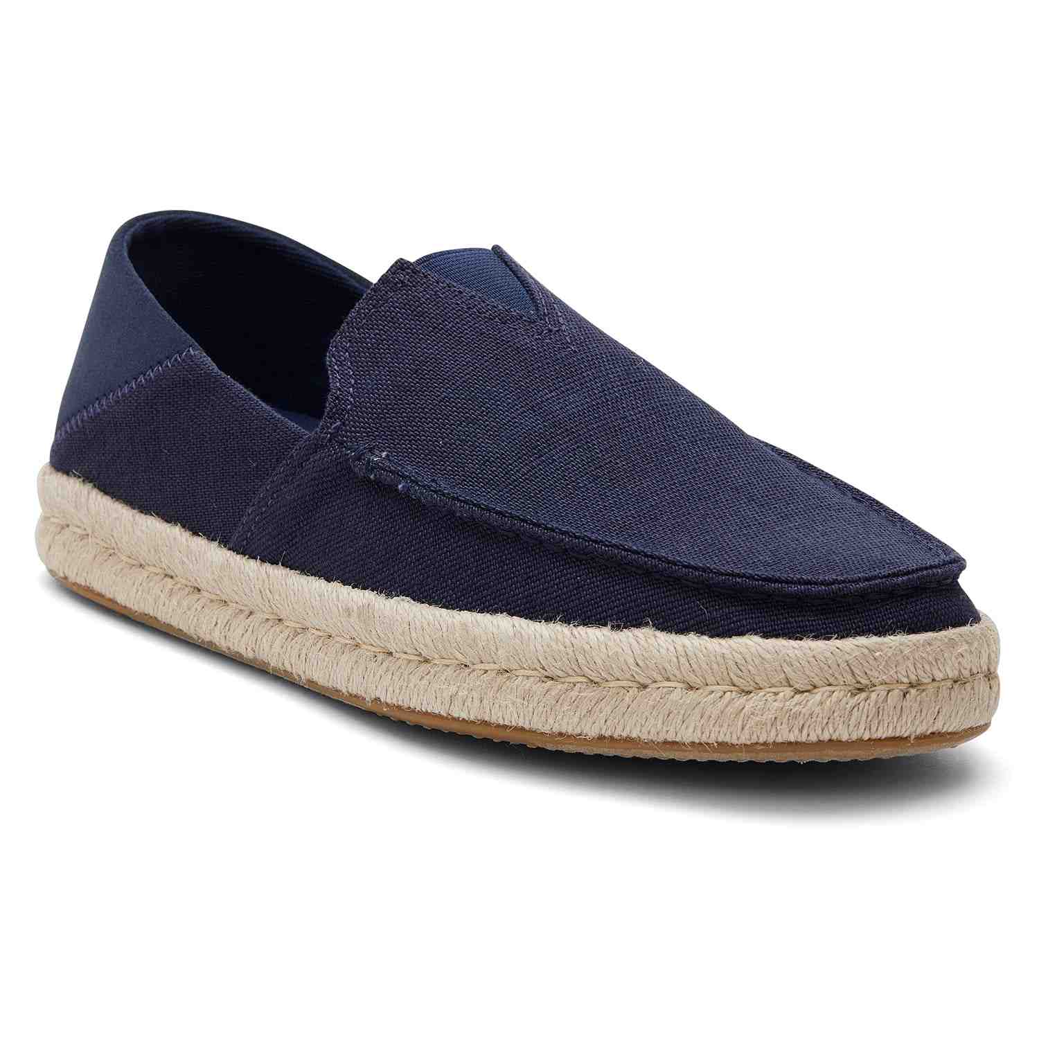 Men's Alonso Loafers Navy Suede Espadrilles