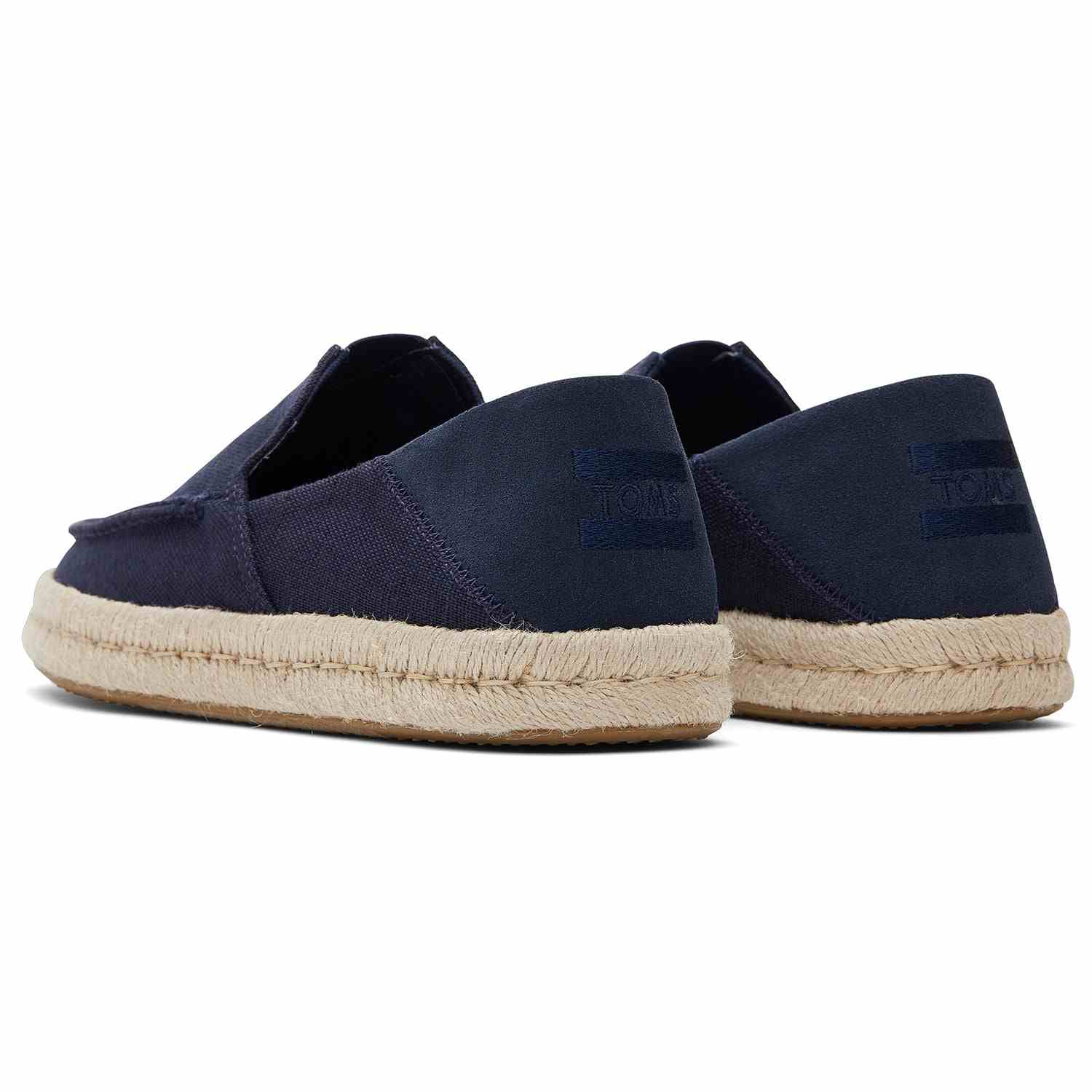 Men's Alonso Loafers Navy Suede Espadrilles
