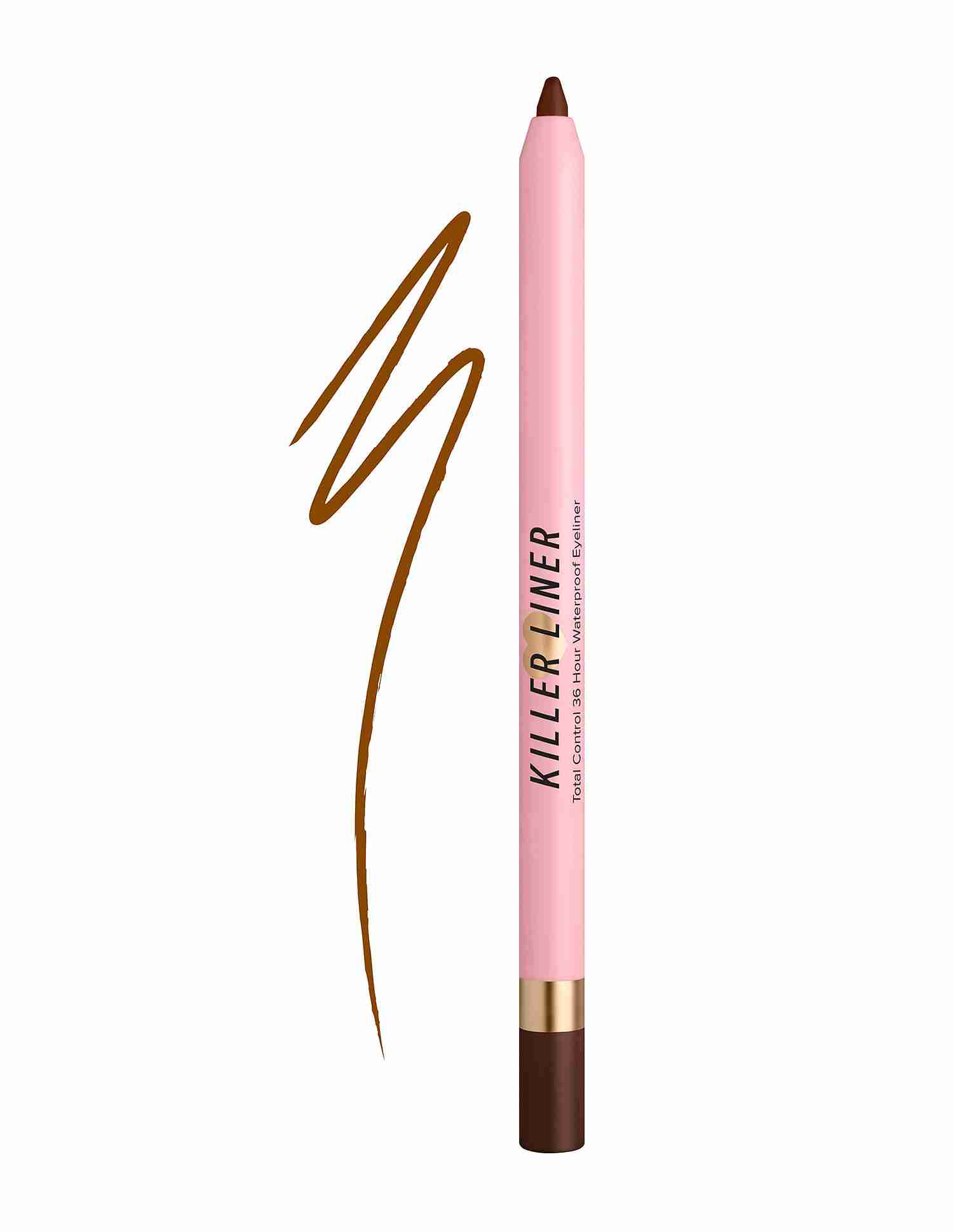 Killer Liner 36 Hour Waterproof Gel Eyeliner Pencil • Caramel