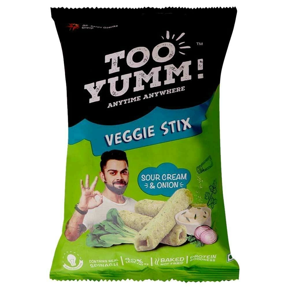 Too Yumm Sour Cream & Onion Veggie Stix 75 G