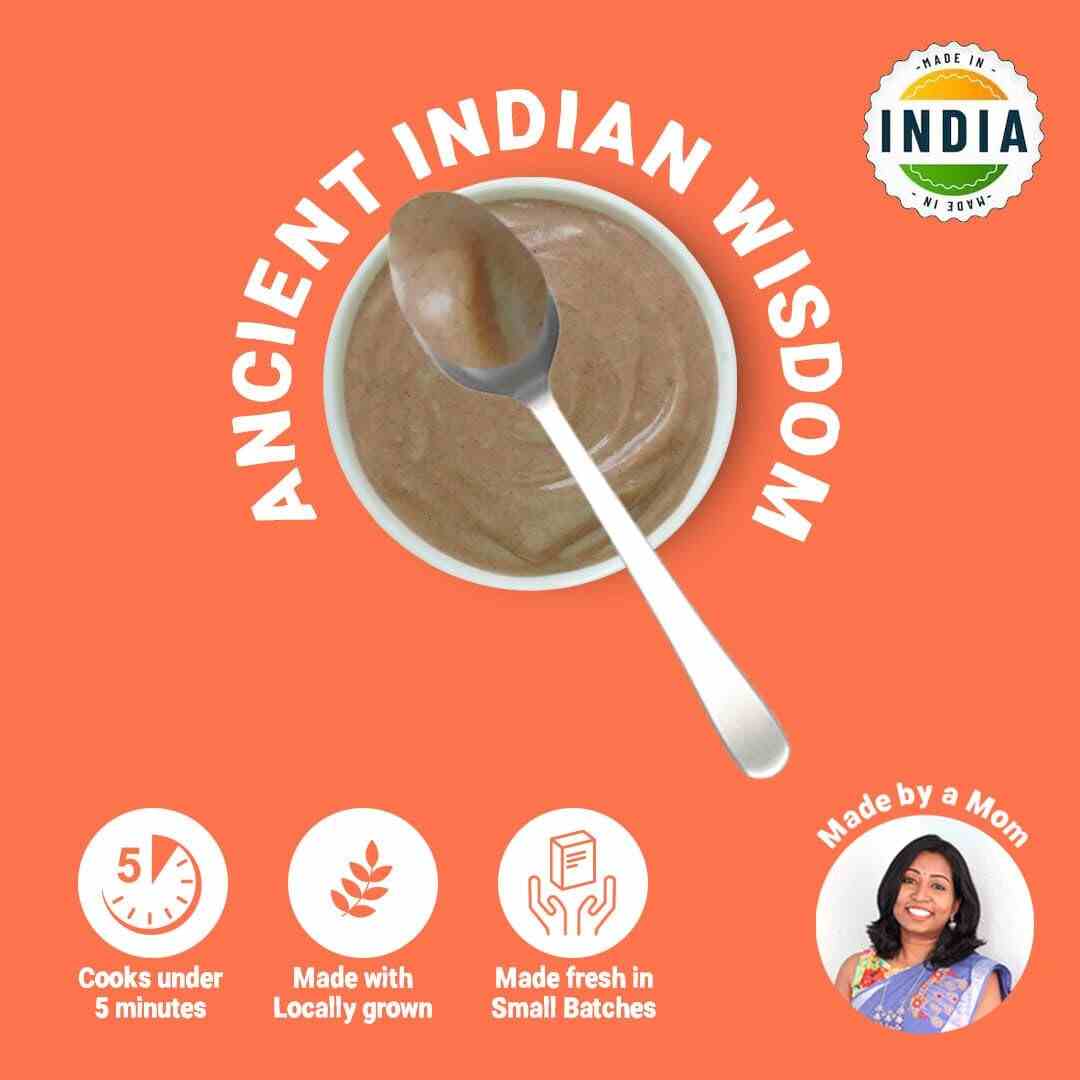 Tots & Moms | Sprouted Ragi Powder | 200G