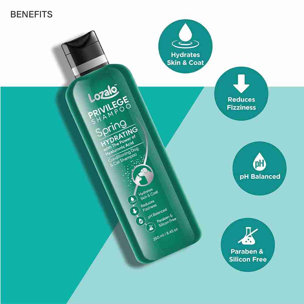 Lozalo Priviledge Conditioning Dog & Cat Shampoo, 250 ml (Spring)