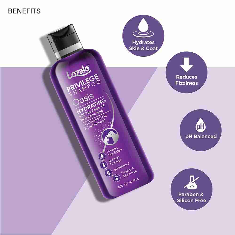 Lozalo Priviledge Conditioning Dog & Cat Shampoo, 250 ml (Oasis)