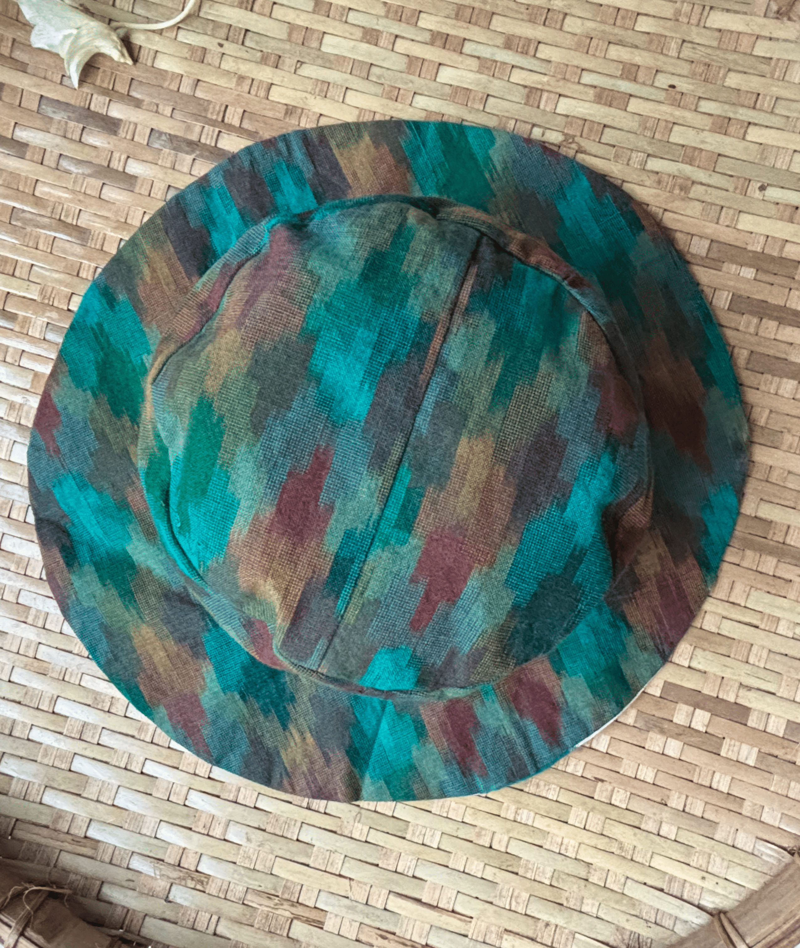 Cotton Multi Ikat Hat