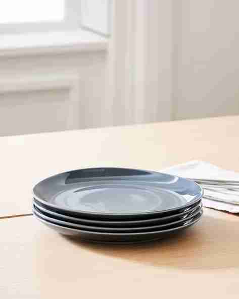 Organic Shaped Porcelain Salad Plate - Set of 4, Koala