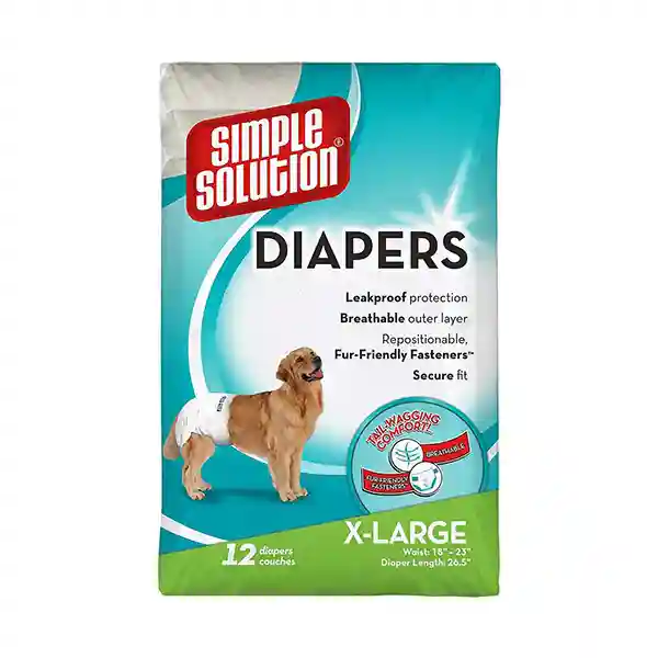 Simple Solution Disposable Dog Diapers