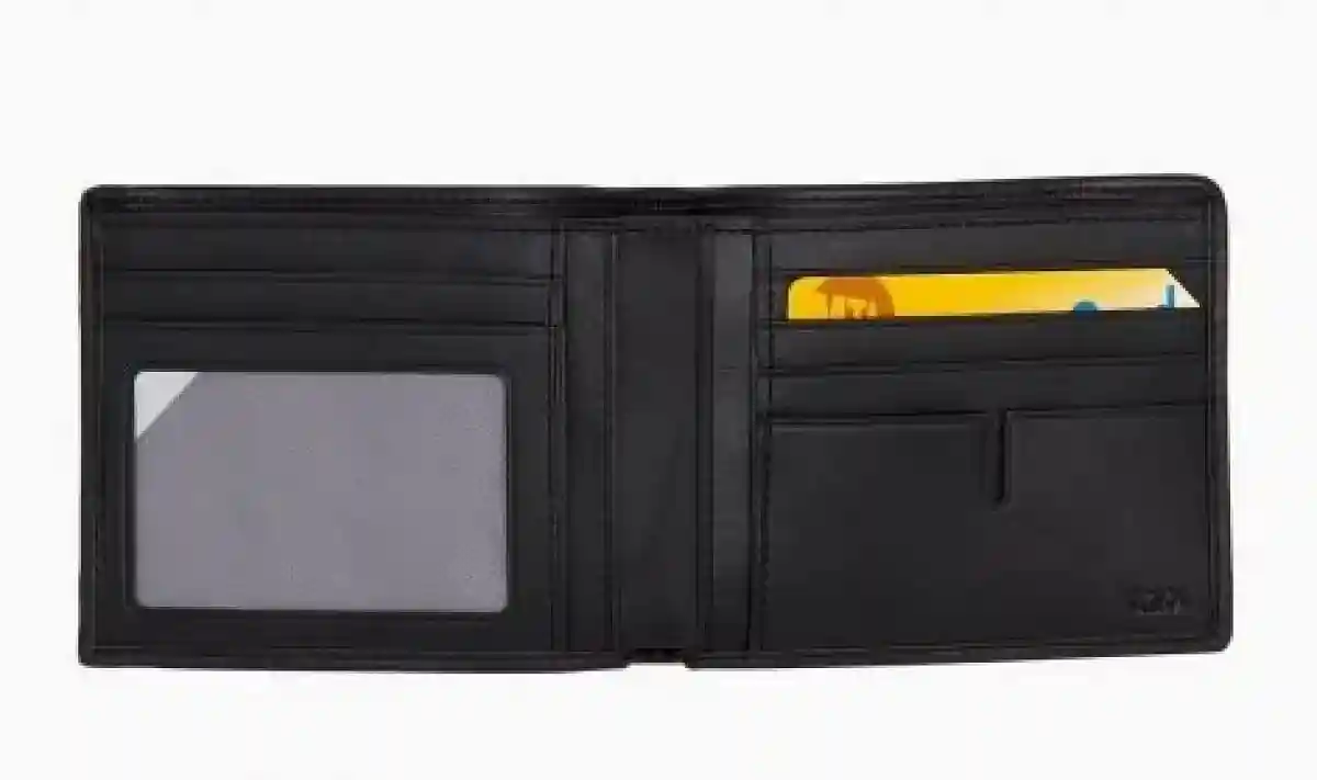 Global Double Billfold Anthracite/Black