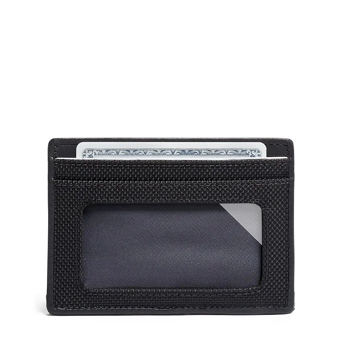 Slim Card Case Black Chrome