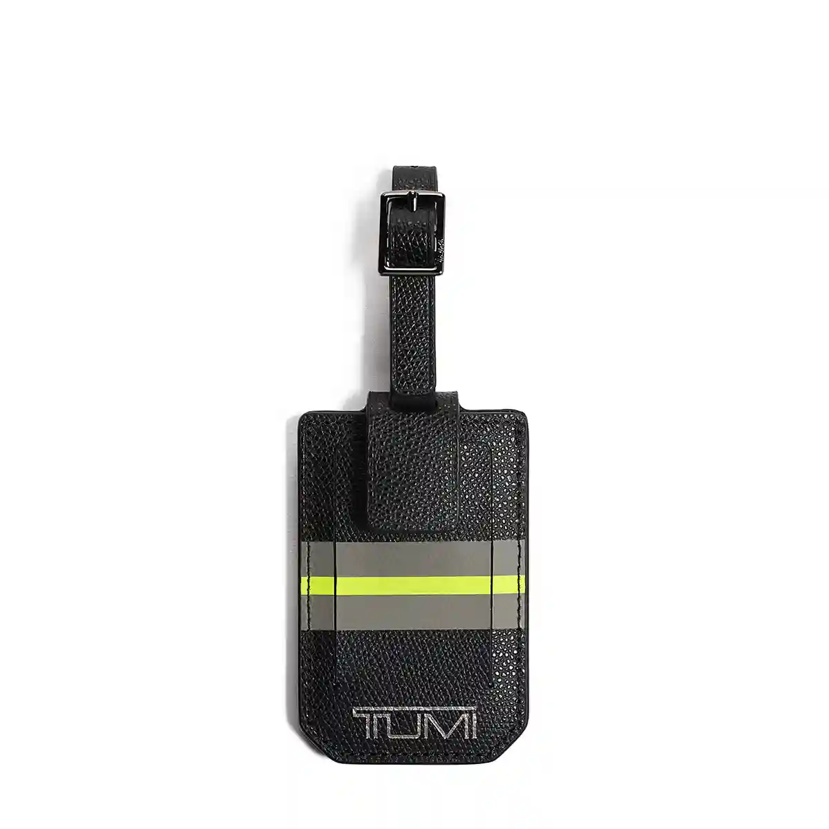 Luggage Tag Black Stripe