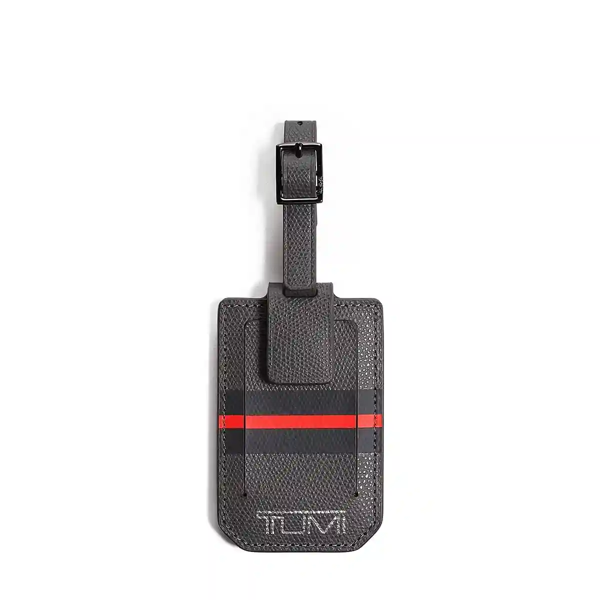 Luggage Tag Grey Stripe