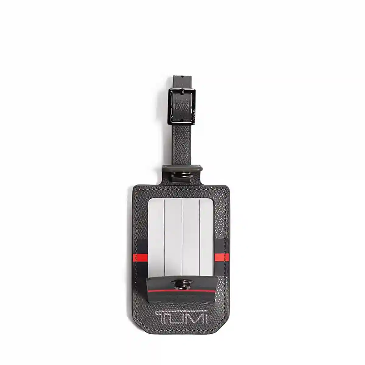 Luggage Tag Grey Stripe
