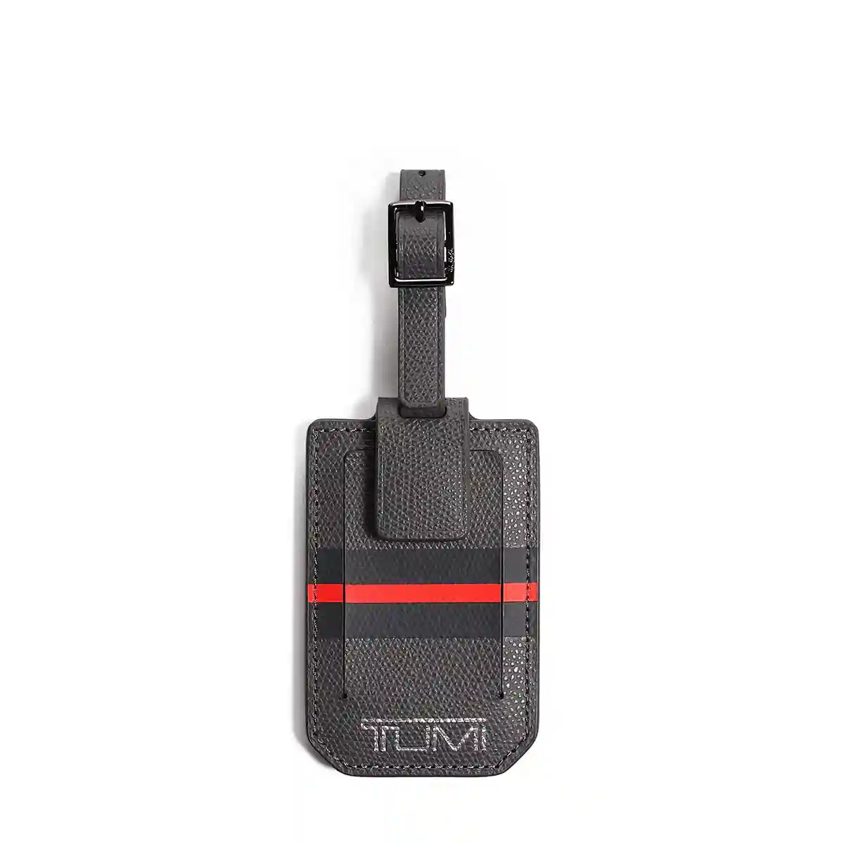 Luggage Tag Grey Stripe