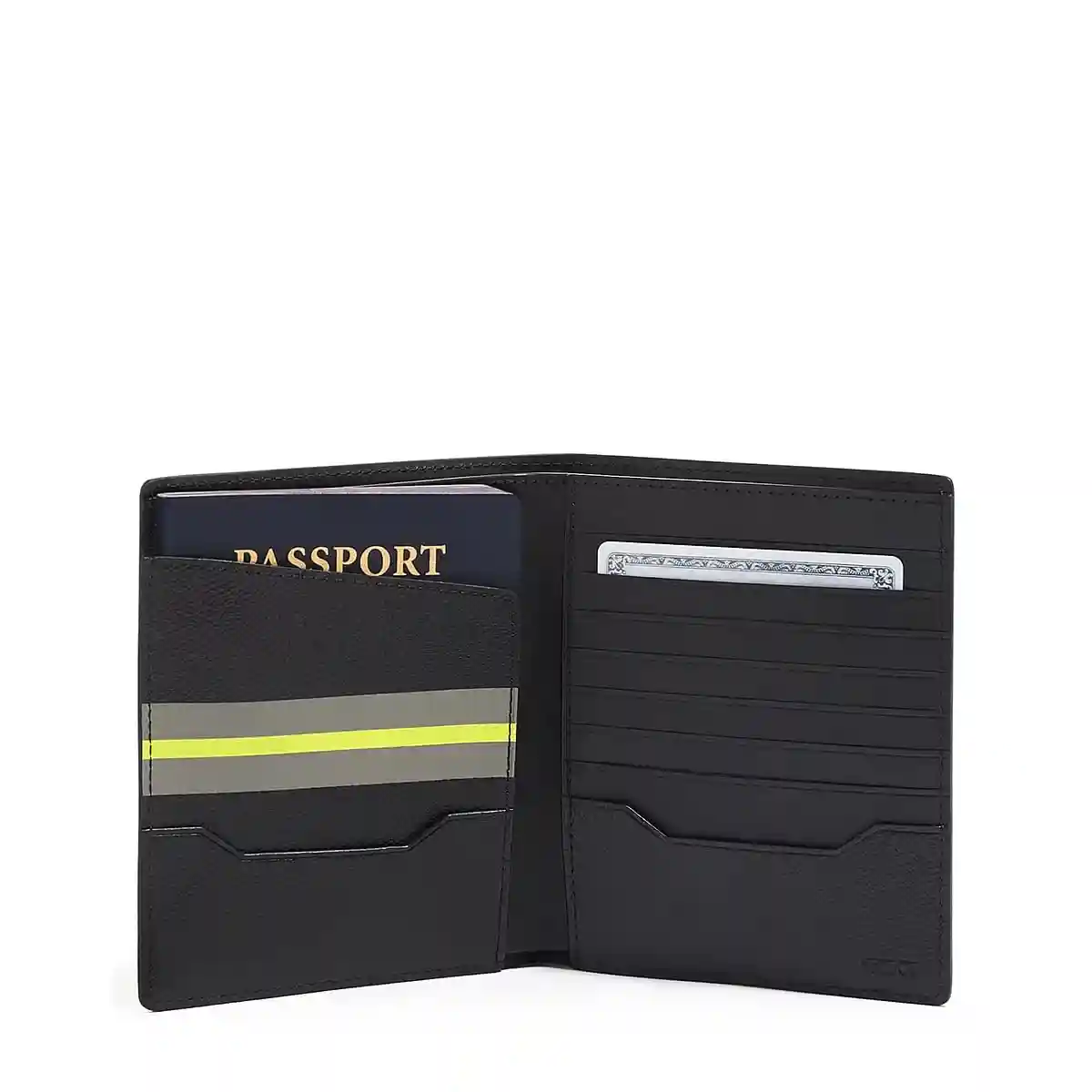 Passport Case Black Stripe