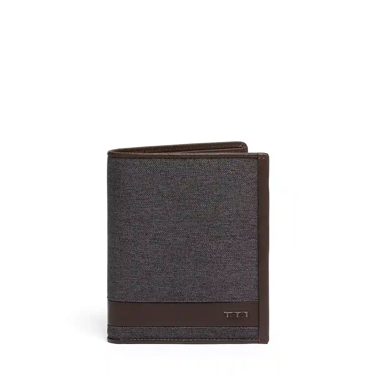 Passport Case Anthracite/Brown