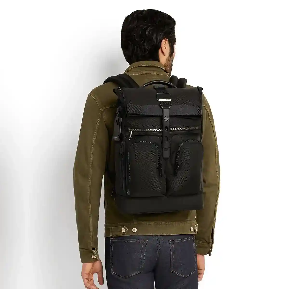 Passport Case Black Chrome