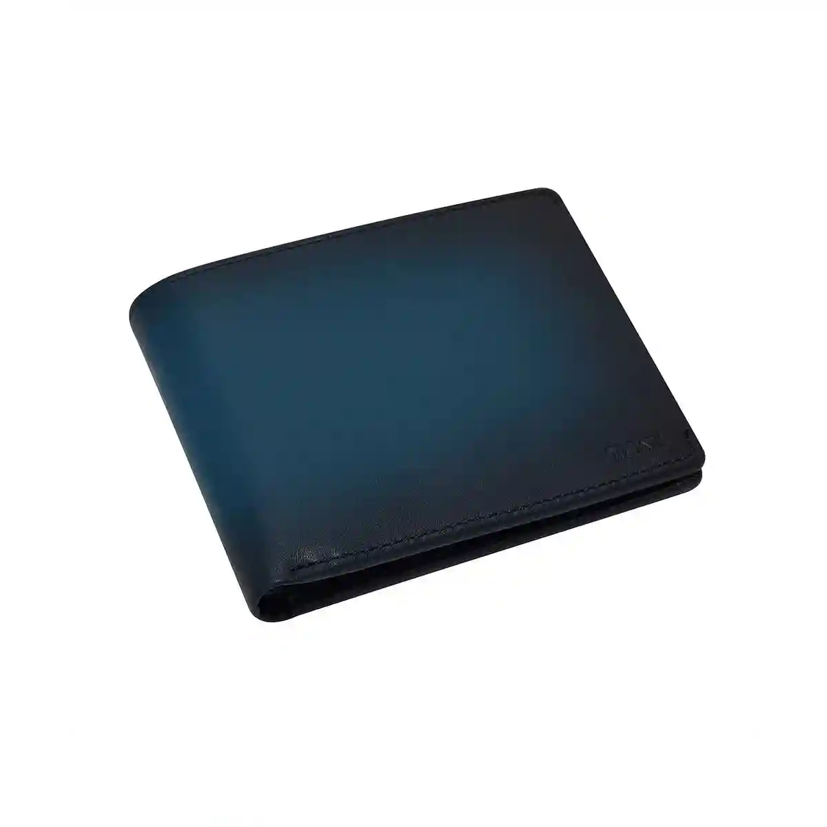 Global Double Billfold Blue Burnished