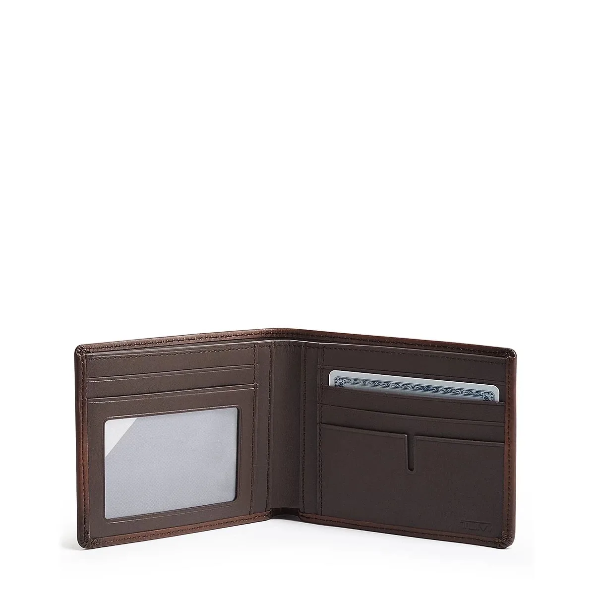 Global Double Billfold Whiskey Burnished