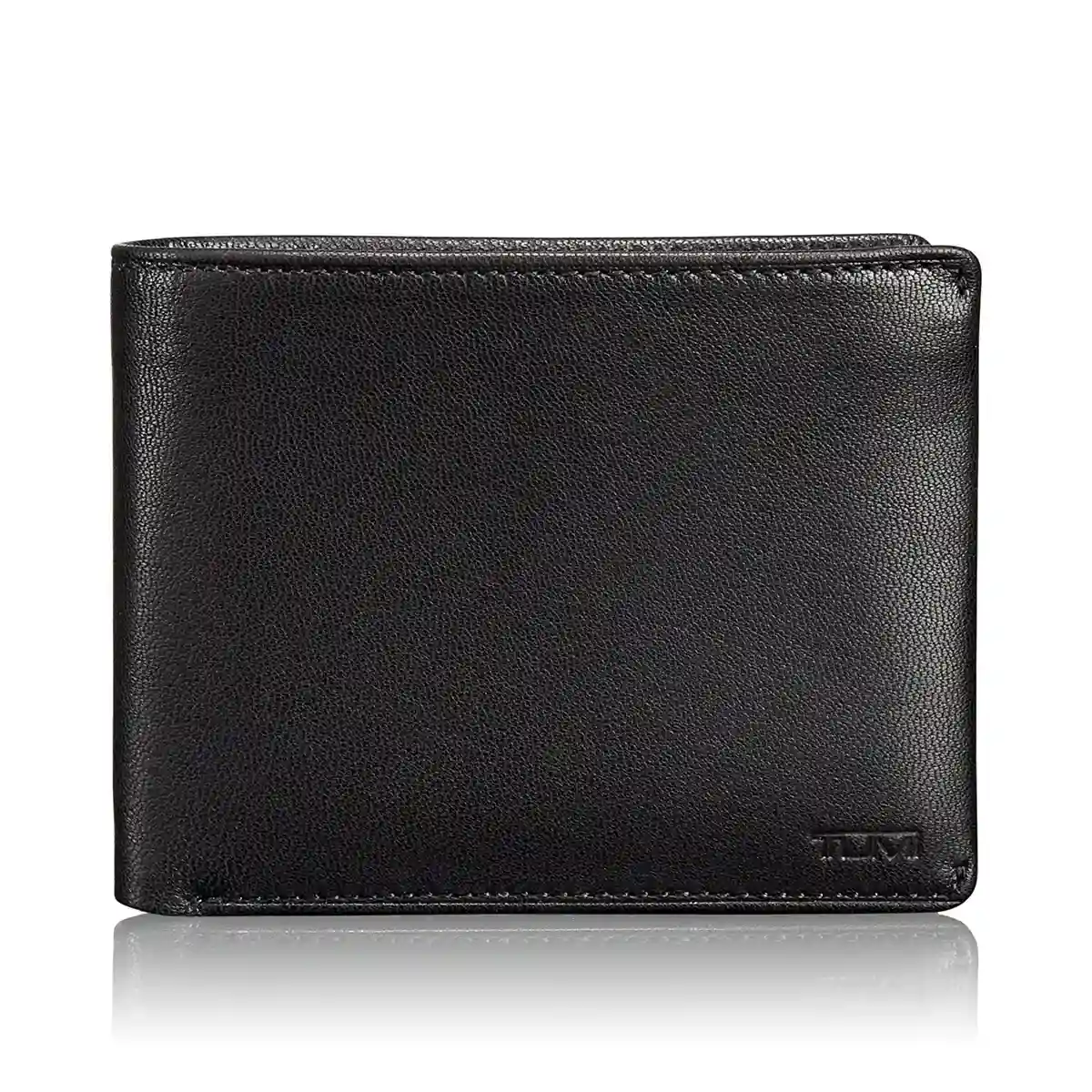 Global Removable Passcase Billfold Black Smooth