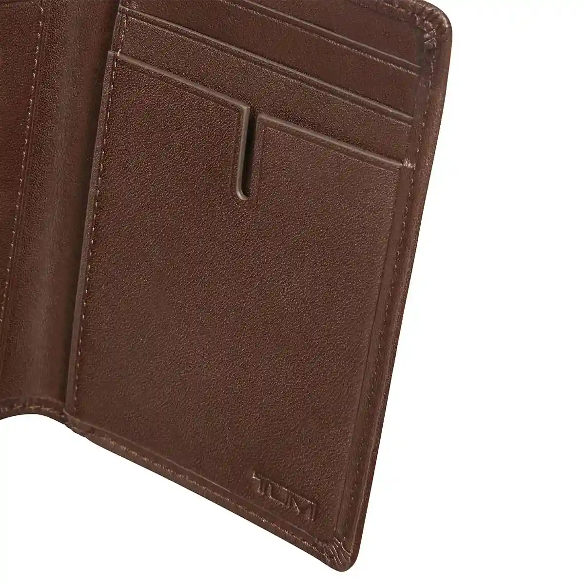 Multi Window Card Case Dark Brown Smooth