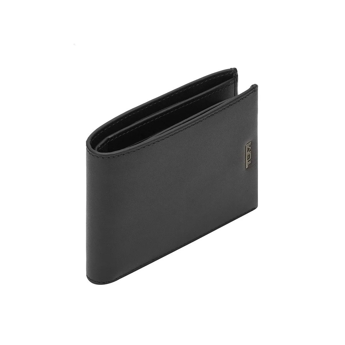 Global Double Billfold Black Smooth