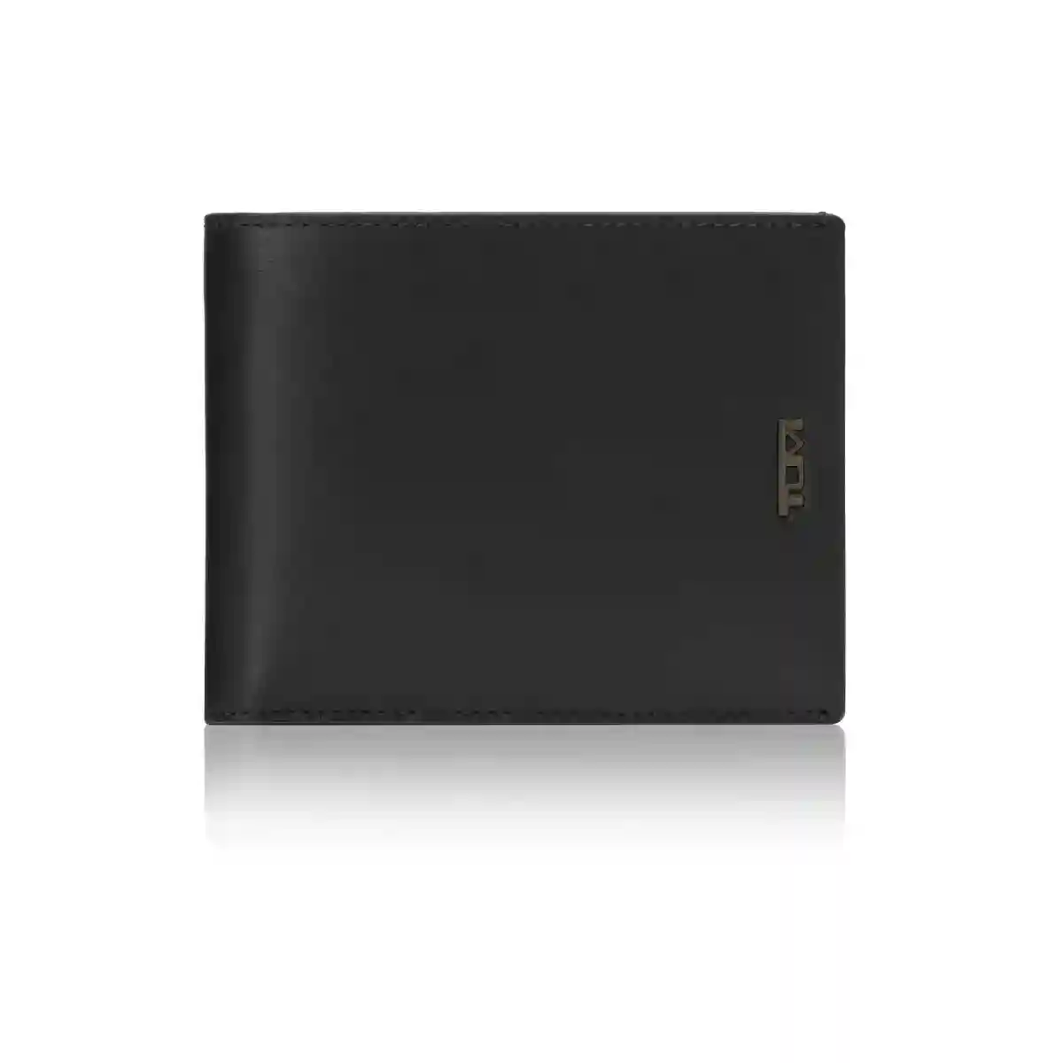 Global Double Billfold Black Smooth