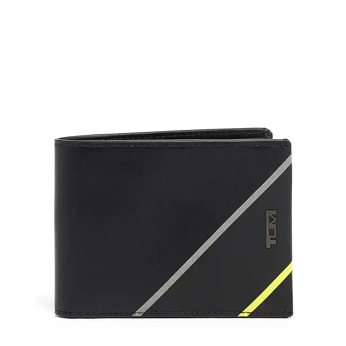 Double Billfold Black/Bright Lime