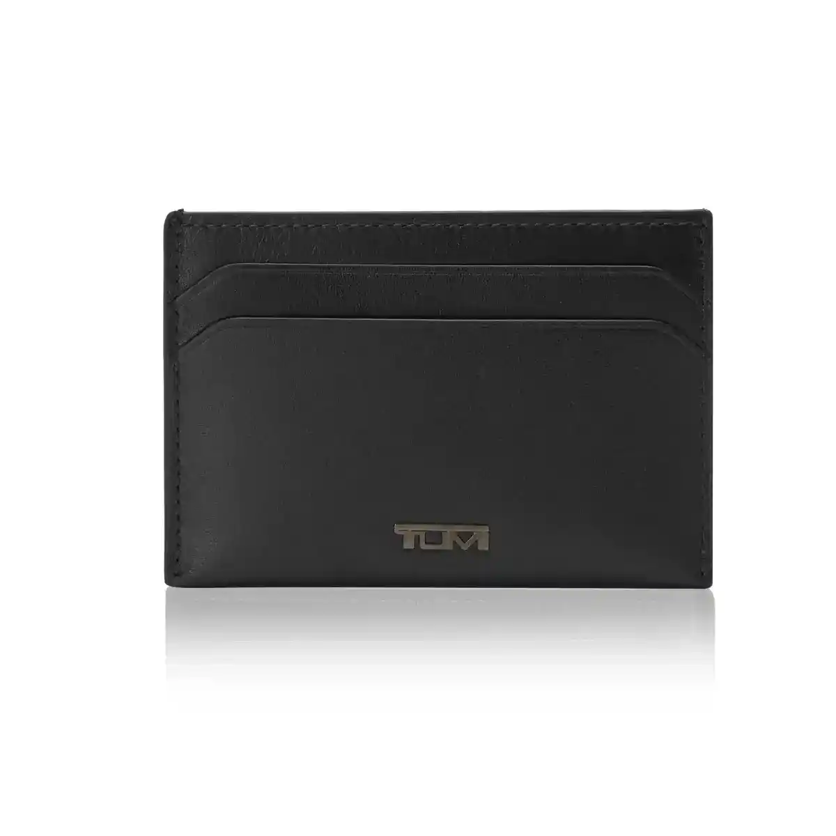 Slim Card Case Black Smooth