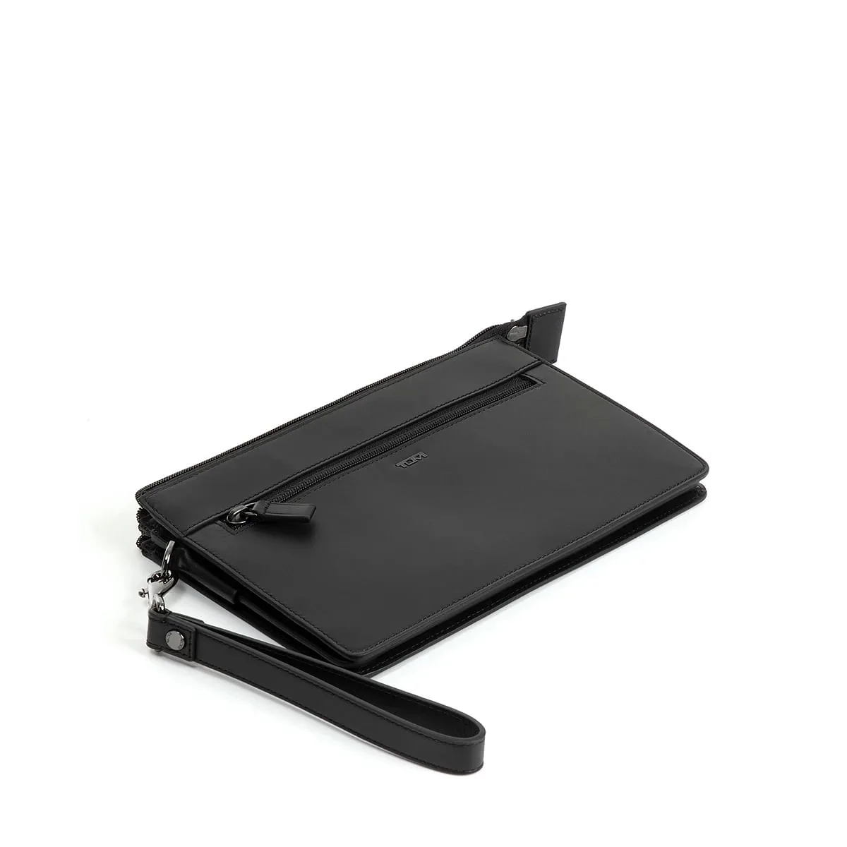 Double Zip Clutch