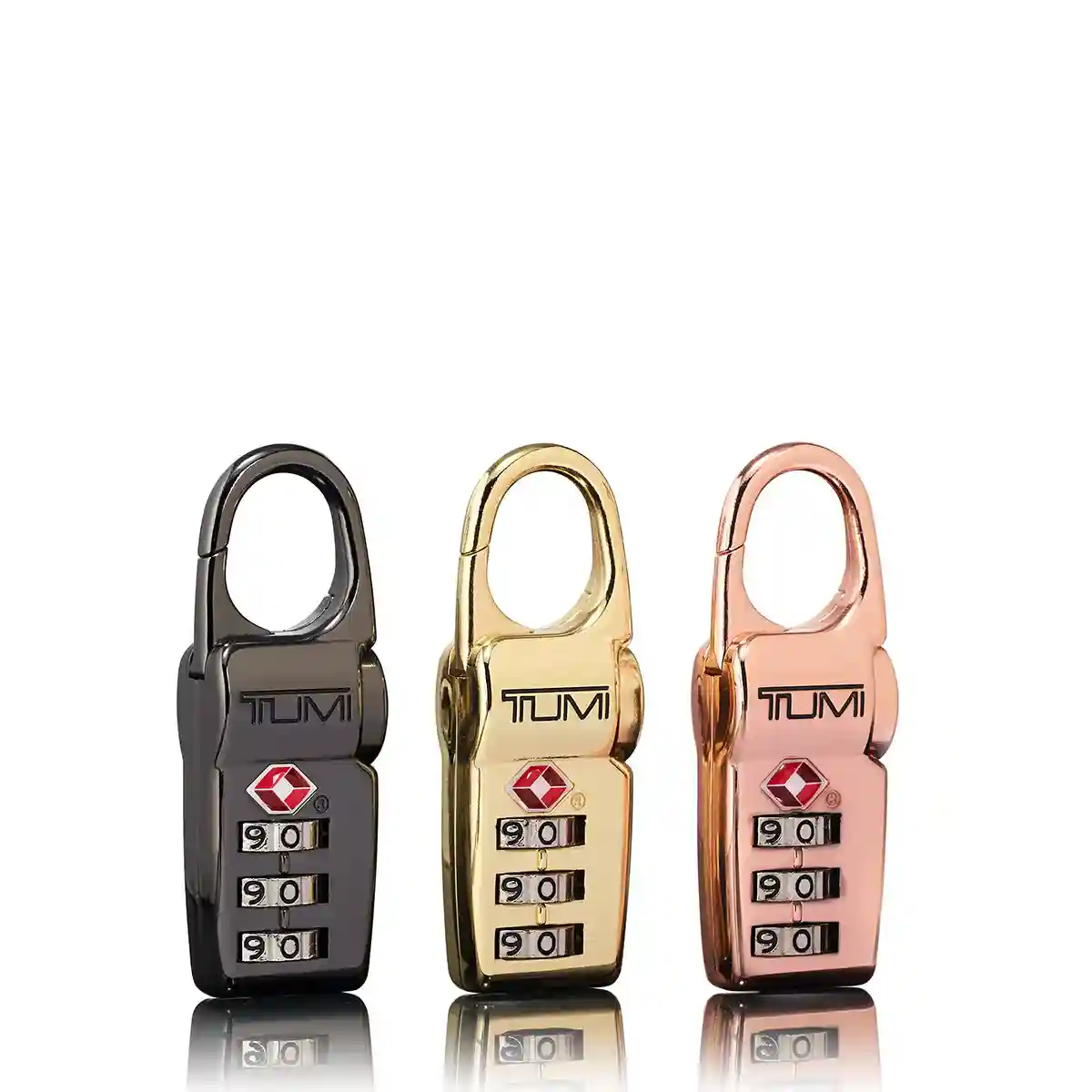 【新品未使用品】TUMI TSAロック3個セット トゥミ TUMI TSA LOCK BOX SET OF 3 （BLACK） -waja bazar