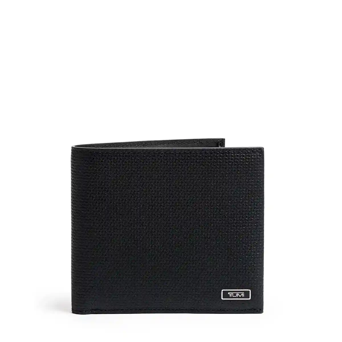 Global Center Flip Passcase Billfold Black Color