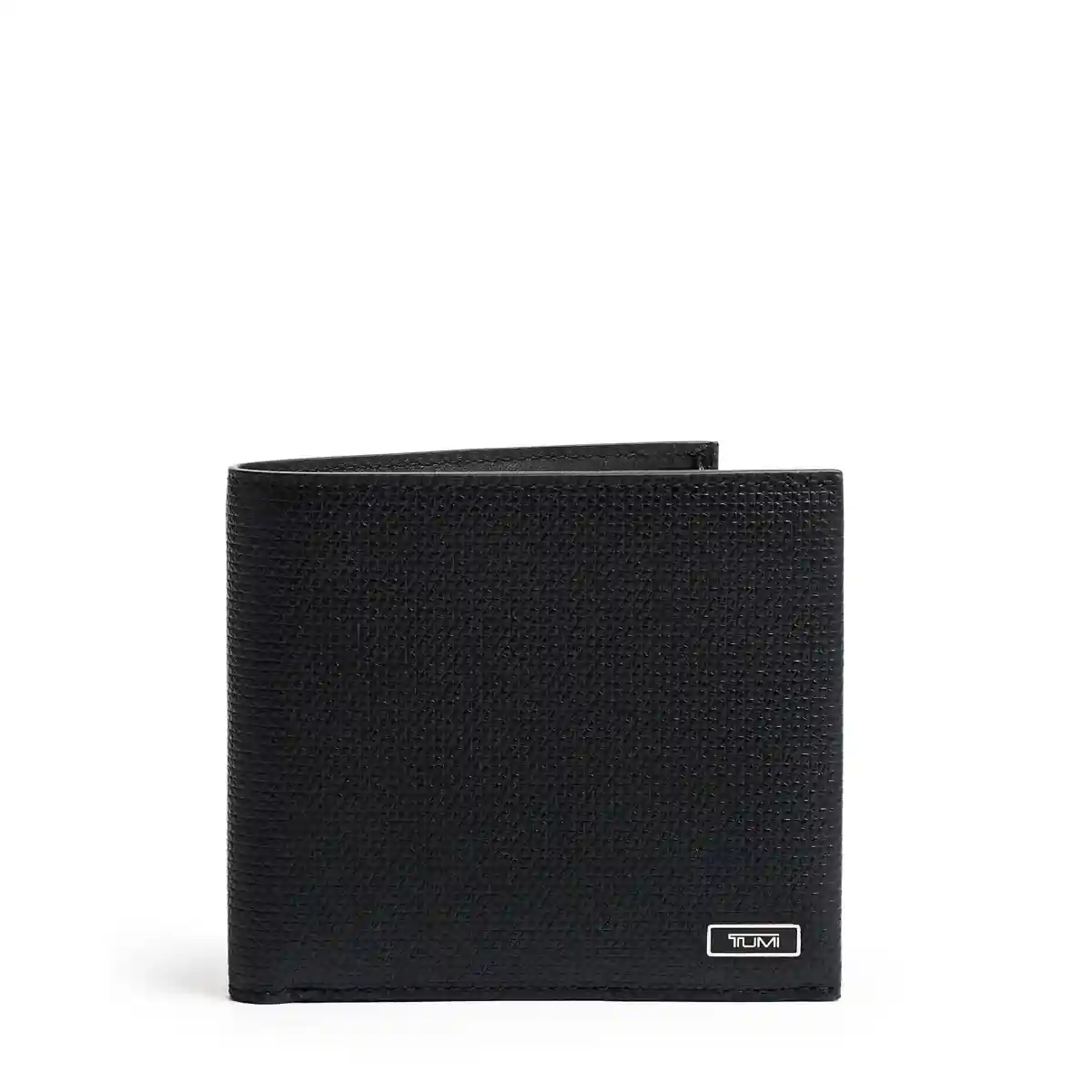 Global Center Flip Passcase Billfold Black Color