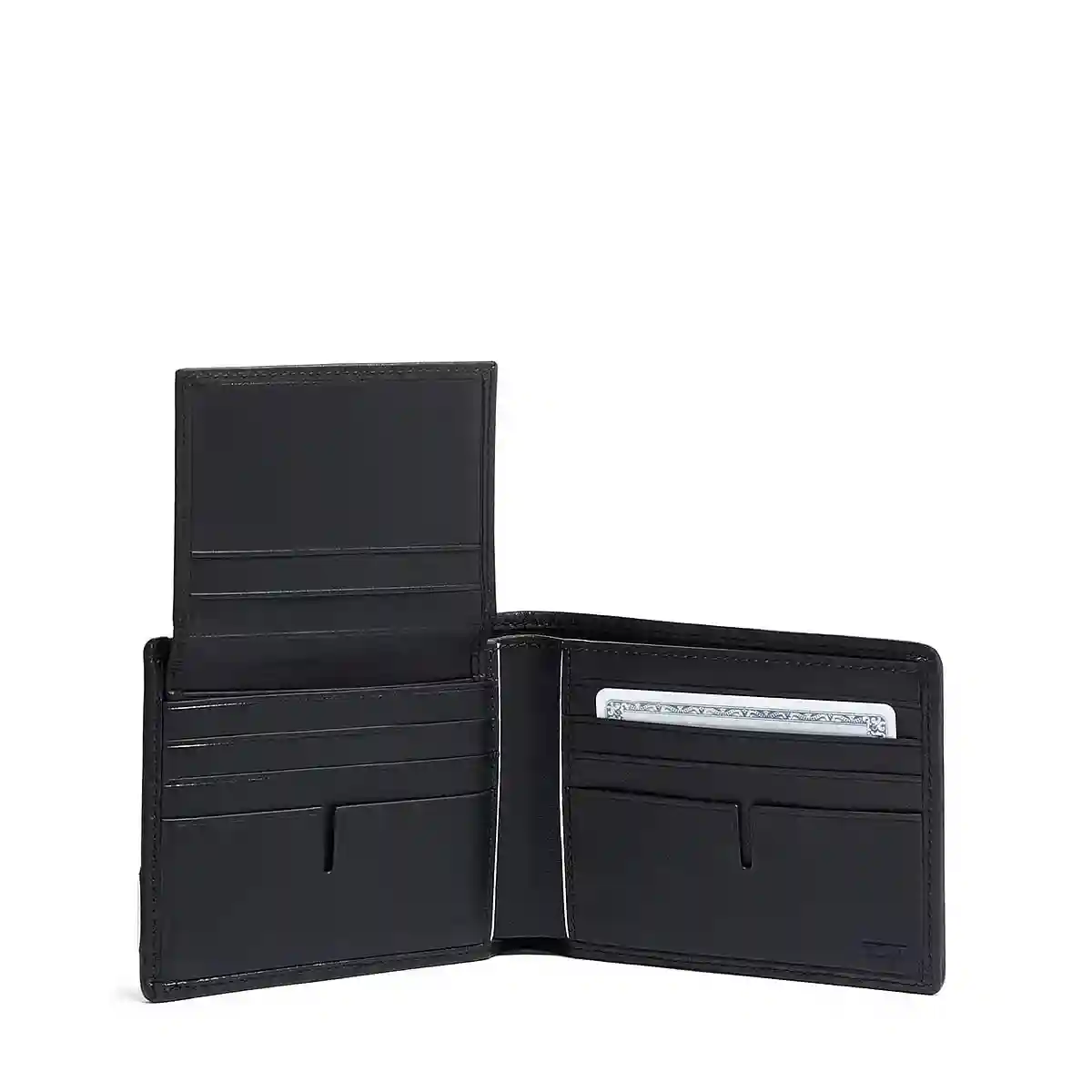 Global Removable Passcase Billfold Black Chrome