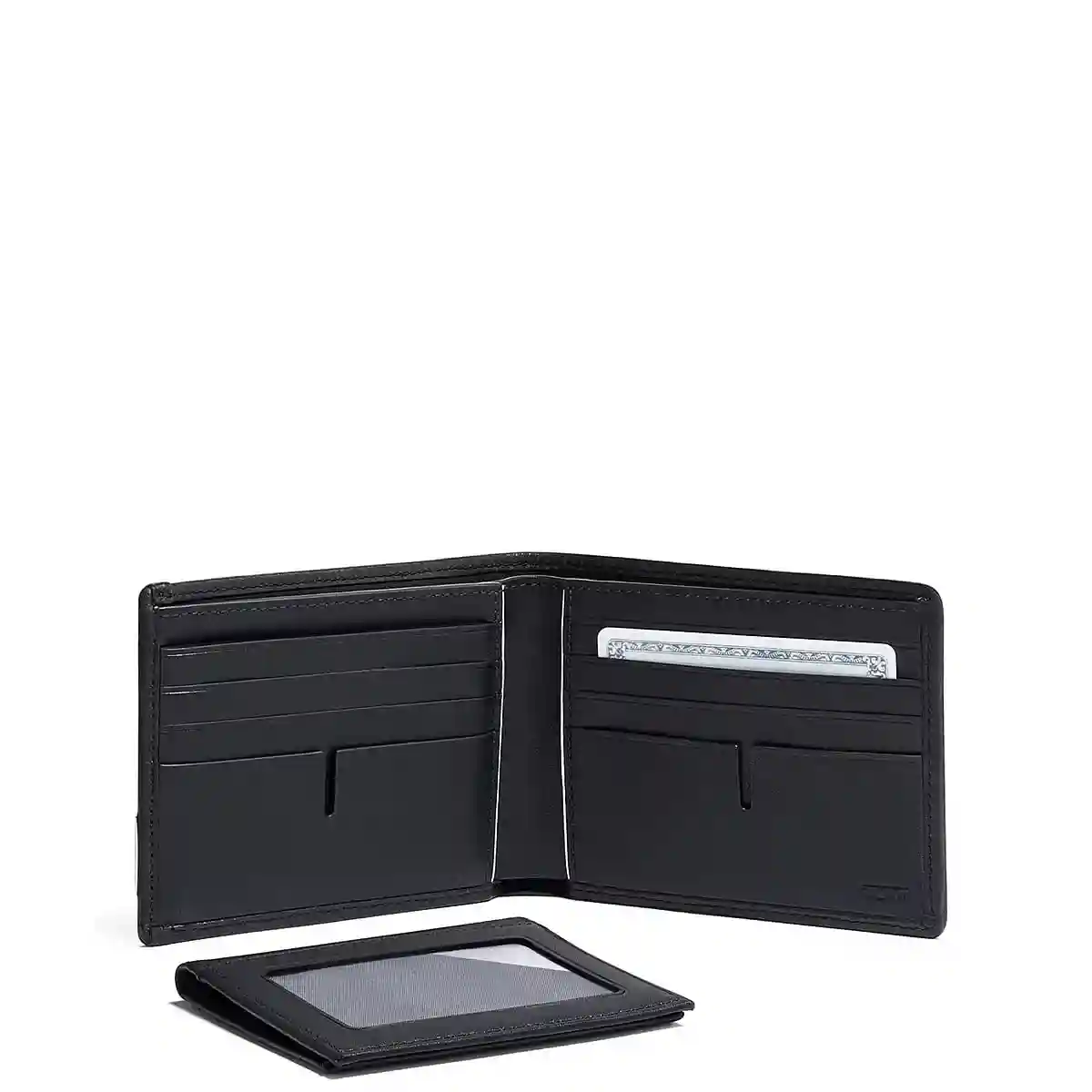 Global Removable Passcase Billfold Black Chrome