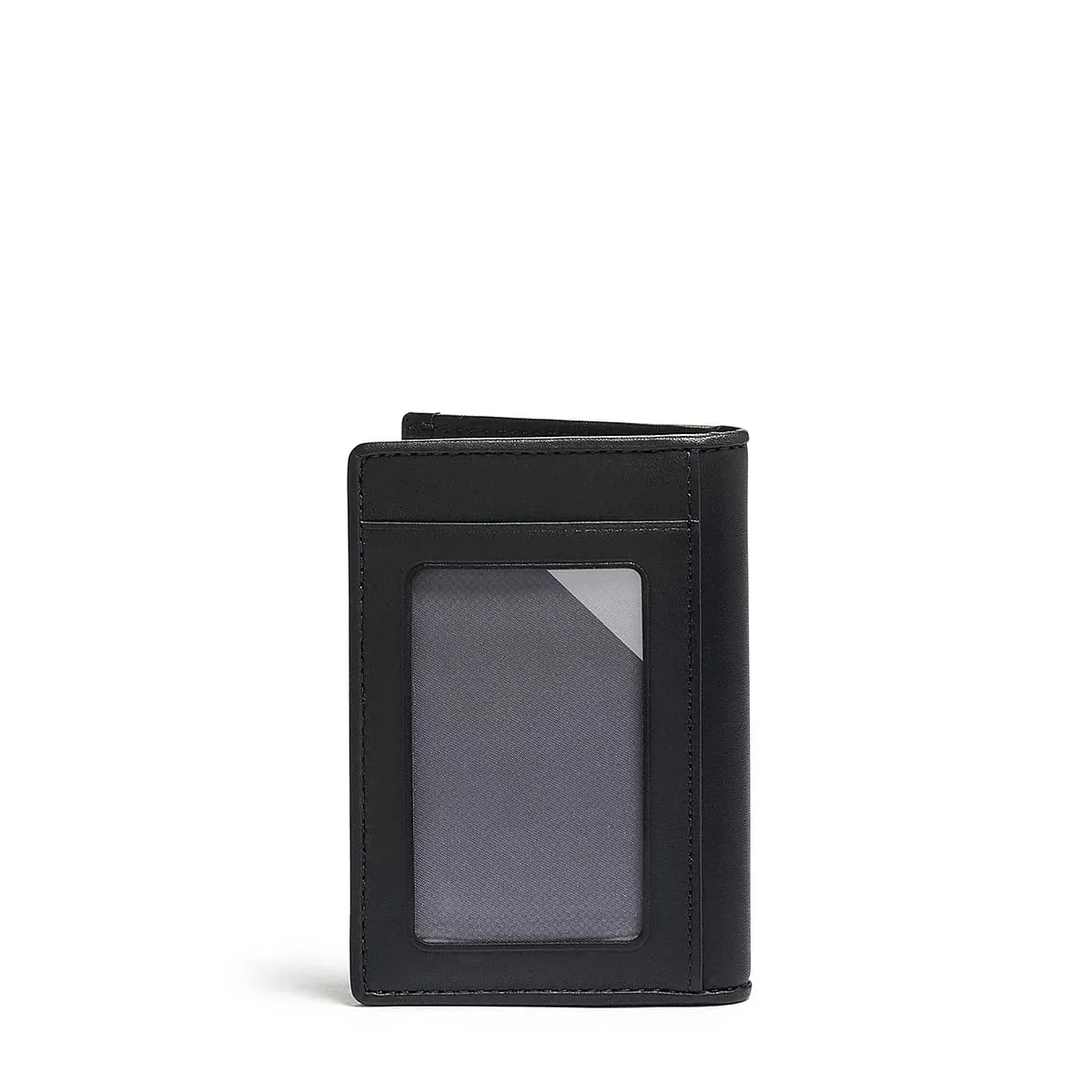 Multi Window Card Case Black Chrome