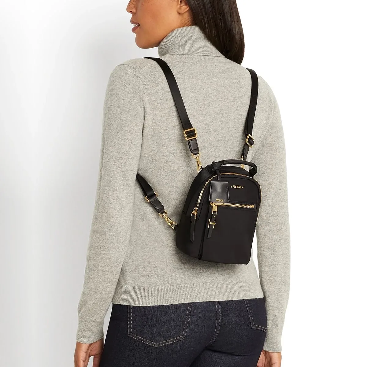 Serra Mini Convertible Backpack Black