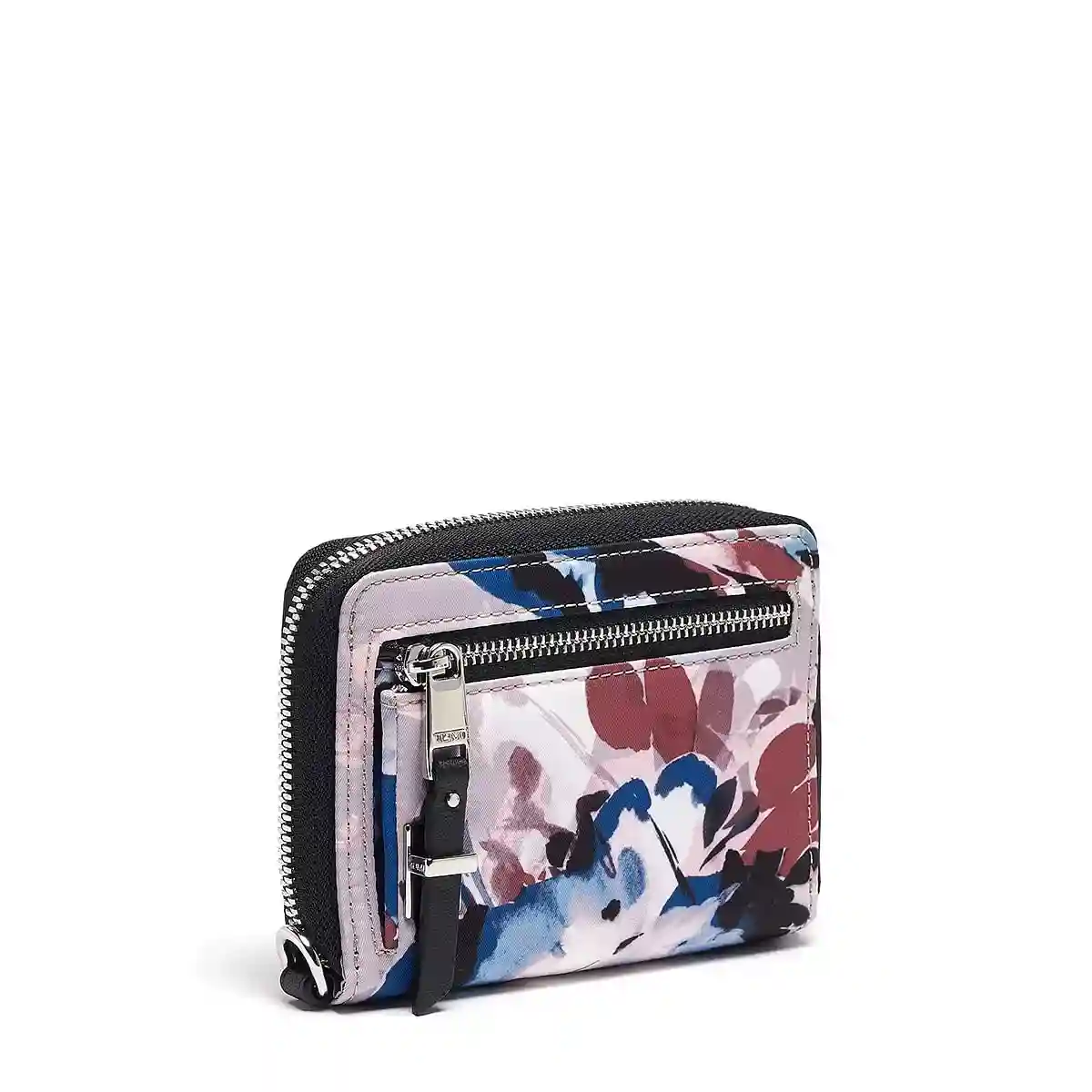 Tri-Fold Zip-Around Blush Floral