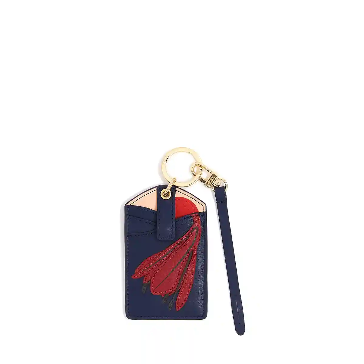 Card Case Charm Orchid