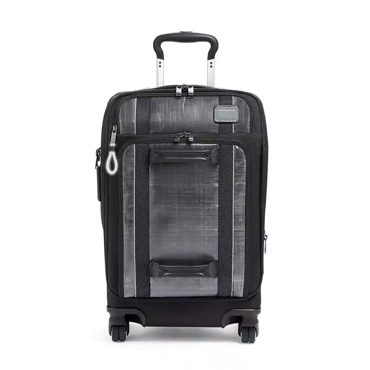 International Front Lid 4 Wheeled Carry-On Blck/White